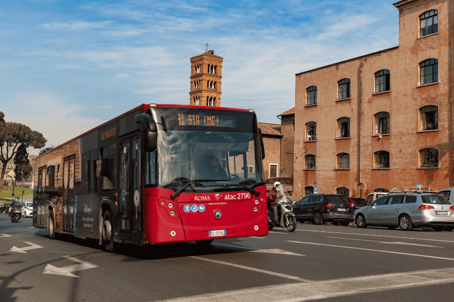 Transporte Público em Roma