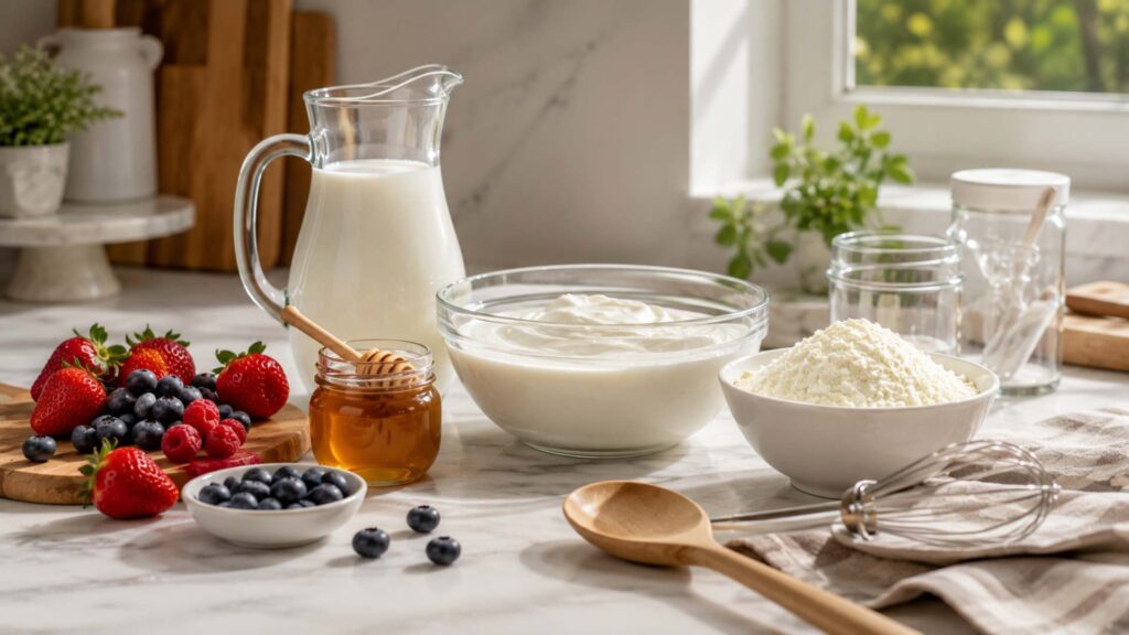 iogurte gourmet caseiro