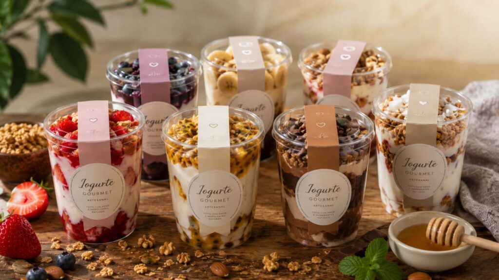 iogurte gourmet caseiro